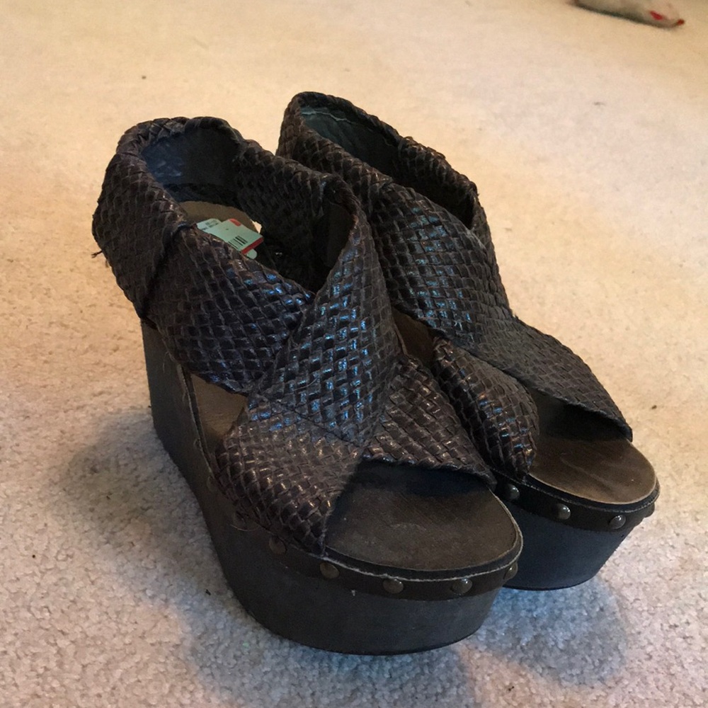 Joe’s Jeans Platform Wedges